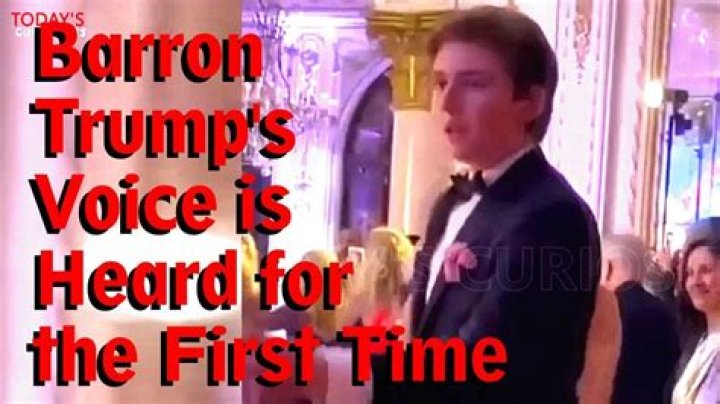 Barron Trump Singing Video: The Untold Story Behind the Viral Moment