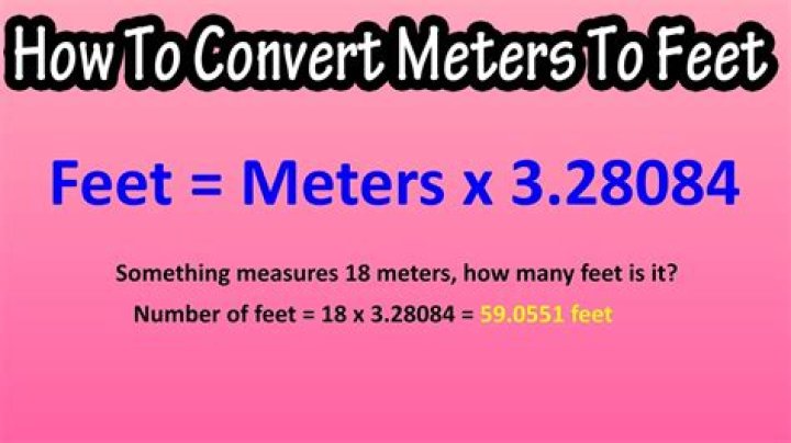 How to Convert 1.65 Meters to Feet: A Comprehensive Guide