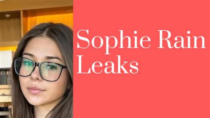 Sophie Rain Leak: Understanding the Controversy and Its Impact